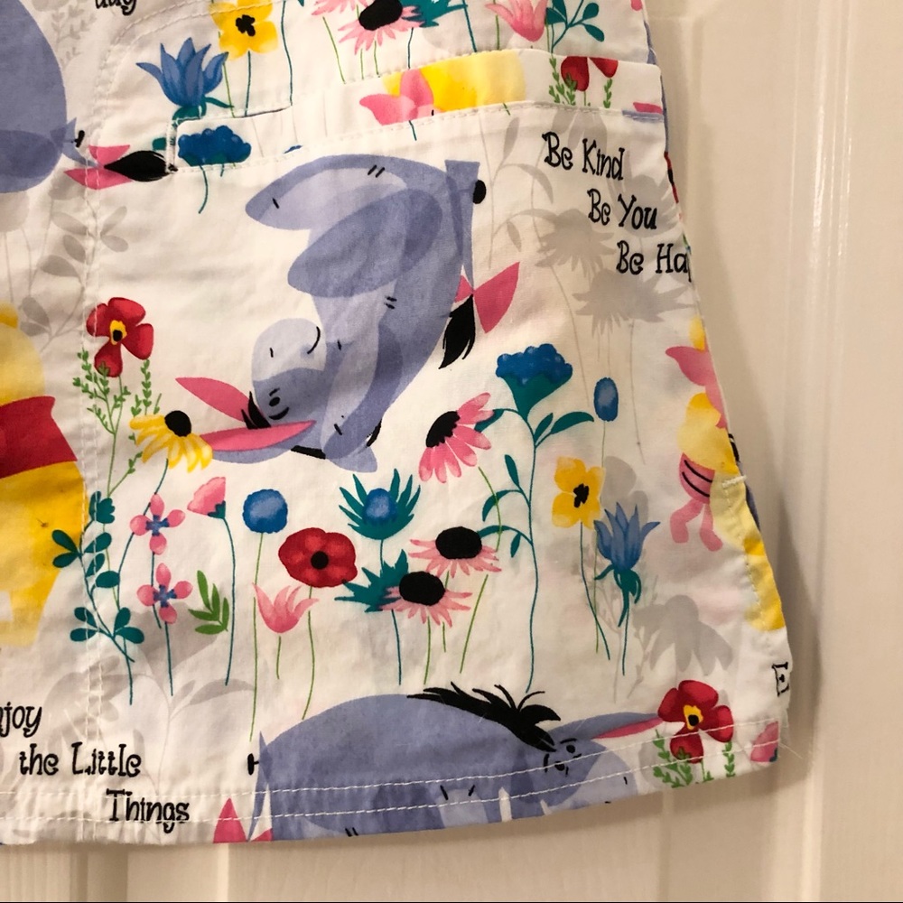 Disney Pooh Scrub Top - Picture 3 of 5